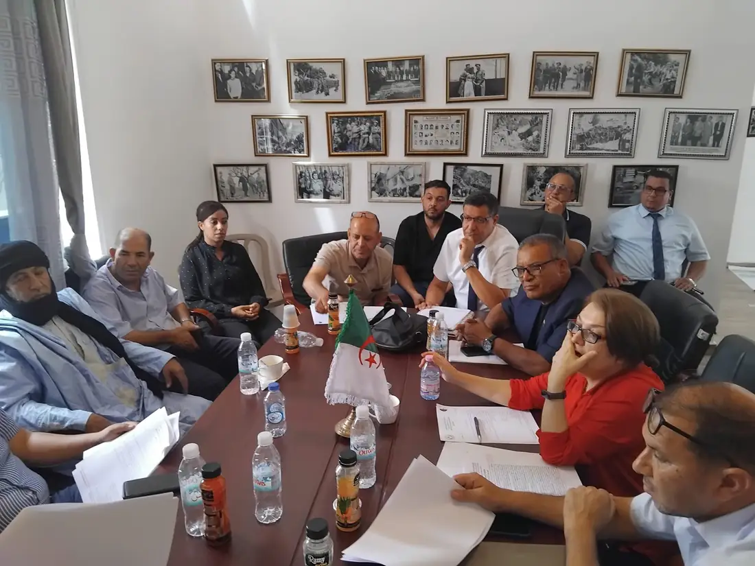 Hisn Al-Mateen Bloc holds periodic meeting of its national bureau at its Cheraga headquarters