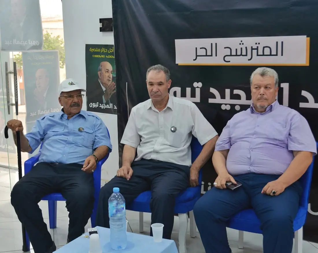 عضو المكتب التنفيذي محمد معروف يستقبل رئيس جبهة الجزائر الجديدة جمال بن عبد السلام بعين تموشنت