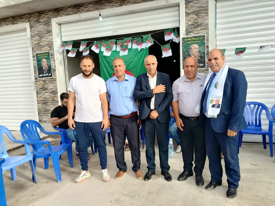 تكتل الحصن المتين ينشط حملة جوارية للمترشح عبد المجيد تبون في المناطق الحدودية بتلمسان