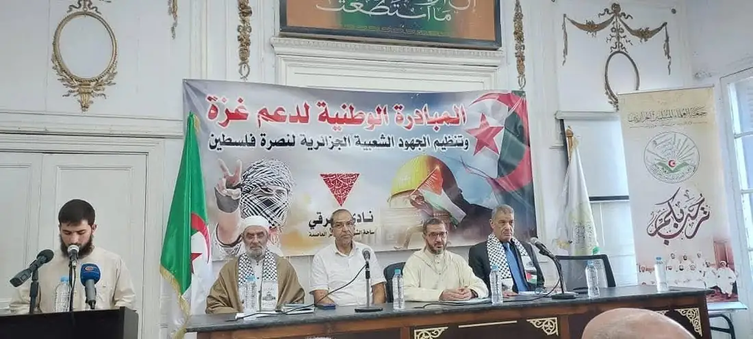 Le Bloc Hisn Al-Mateen remet un mémorandum au comité préparatoire de l'Initiative nationale de soutien à Gaza