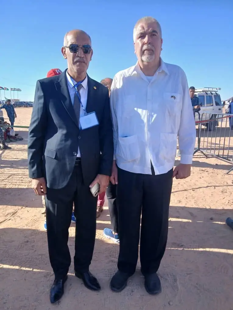Le président du Bloc Hisn Al-Mateen rencontre Yuri Pimentel, vice-ministre vénézuélien pour l’Afrique
