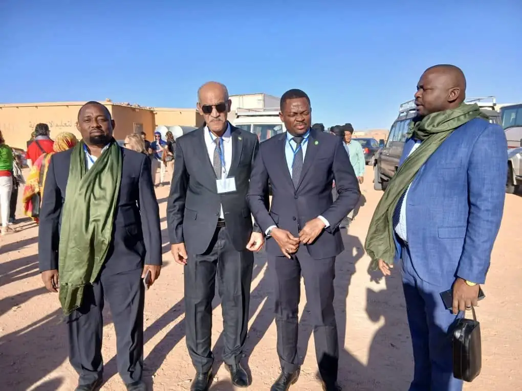 Hisn Al-Mateen Bloc meets Tanzania’s ambassador to Algeria and the Tanzanian health minister
